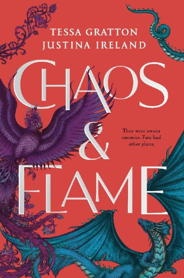 Buchcover und Innenansicht für das Buch: Chaos & Flame