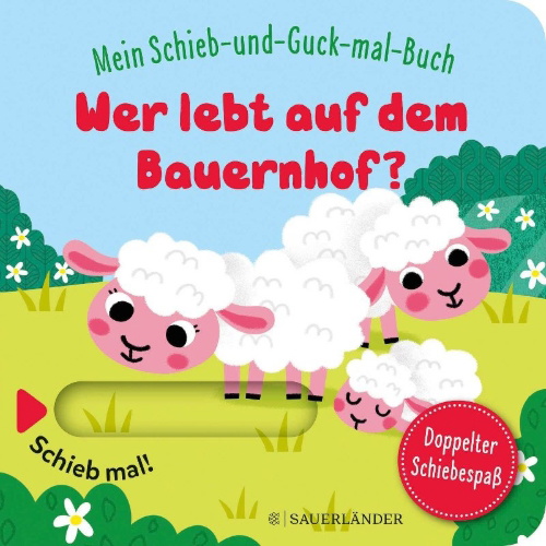 Buchcover und Innenansicht für das Buch: Push and Pull: How is born at the farm?