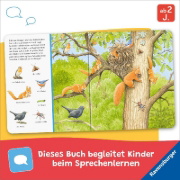 Buchcover und Innenansicht für das Buch: Sachen suchen: Tiere im Wald
