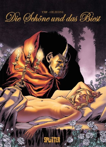 Buchcover und Innenansicht für das Buch: La belle et la bête