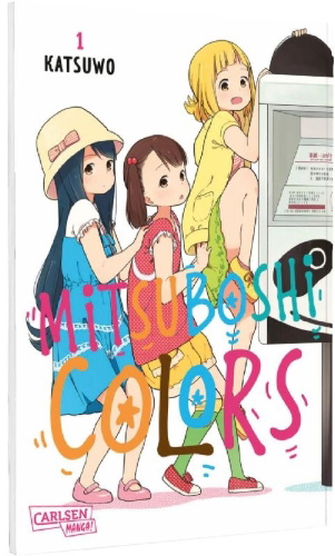 Buchcover und Innenansicht für das Buch: Mitsuboshi Colors