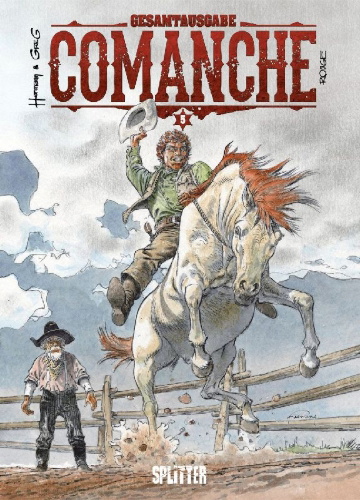Buchcover und Innenansicht für das Buch: Comanche Gesamtausgabe. Band 5 (13-15)