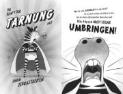 Buchcover und Innenansicht für das Buch: The Terrible Trio: The (not so) Superheroes