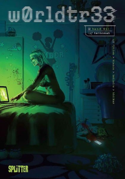 Buchcover und Innenansicht für das Buch: w0rldtr33 1