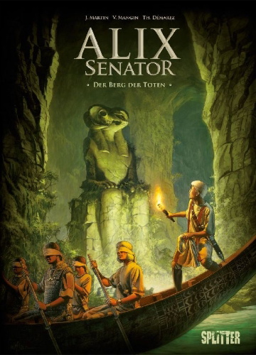 Buchcover und Innenansicht für das Buch: Alix Senator:La montagne des morts
