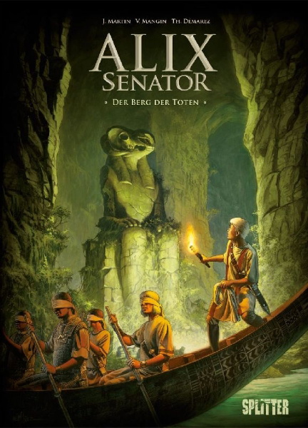Buchcover und Innenansicht für das Buch: Alix Senator:La montagne des morts