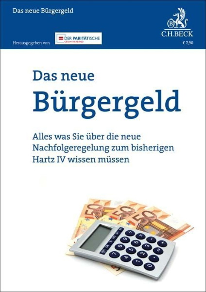 Buchcover und Innenansicht für das Buch: Das neue Bürgergeld