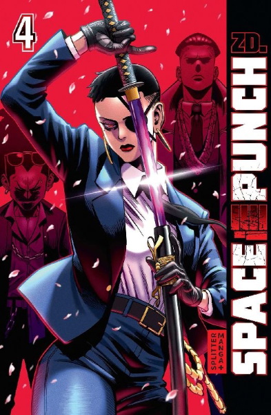 Buchcover und Innenansicht für das Buch: Space Punch 04