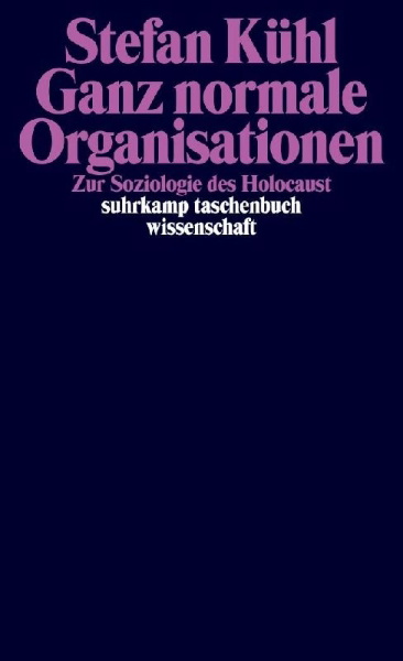 Buchcover und Innenansicht für das Buch: Ganz normale Organisationen