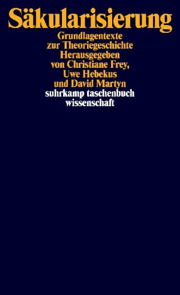 Buchcover und Innenansicht für das Buch: Säkularisierung