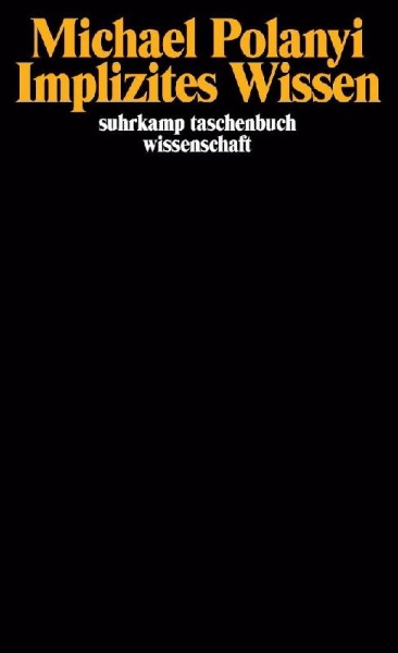Buchcover und Innenansicht für das Buch: The Tacit Demension