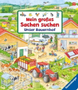 Buchcover und Innenansicht für das Buch: Sachen suchen - Mein großes Sachen suchen: Unser Bauernhof