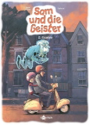 Buchcover und Innenansicht für das Buch: Sam und die Geister. Band 2
