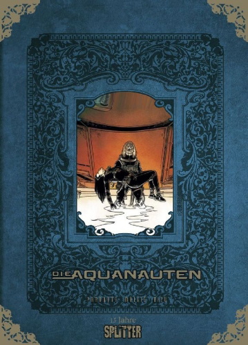 Buchcover und Innenansicht für das Buch: Die Aquanauten Gesamtausgabe (limitierte Sonderedition)