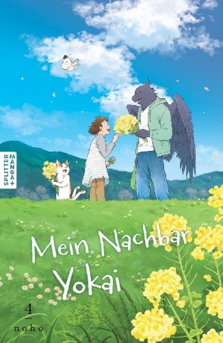 Buchcover und Innenansicht für das Buch: Tonari no Yokai-san 04