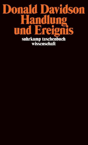 Buchcover und Innenansicht für das Buch: Essays on Actions and Events