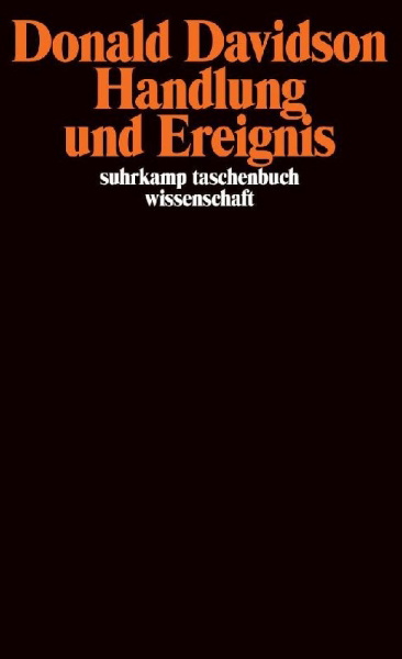 Buchcover und Innenansicht für das Buch: Essays on Actions and Events