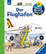 Buchcover und Innenansicht für das Buch: Wieso? Weshalb? Warum? junior, Band 3: Der Flughafen