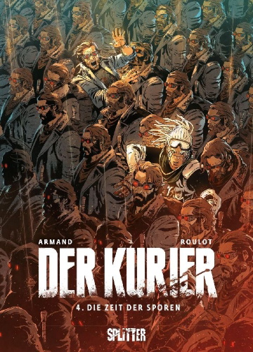 Buchcover und Innenansicht für das Buch: Le Convoyeur 4