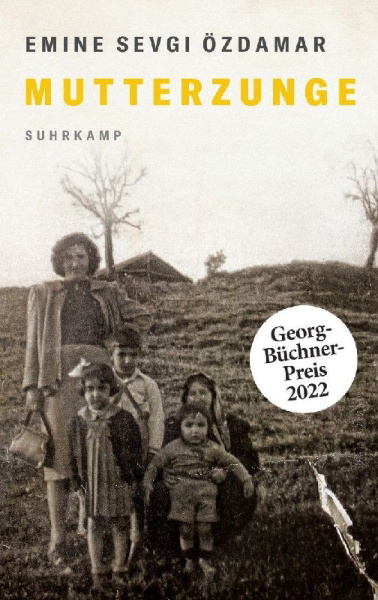 Buchcover und Innenansicht für das Buch: Mutterzunge