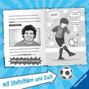 Buchcover und Innenansicht für das Buch: Football Superstars. Messi Rules