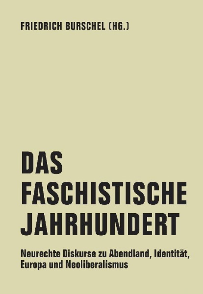 Buchcover und Innenansicht für das Buch: Das Faschistische Jahrhundert