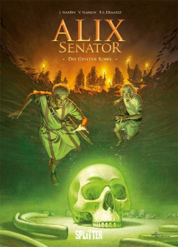 Buchcover und Innenansicht für das Buch: Alix Senator. Band 9