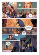 Buchcover und Innenansicht für das Buch: Mythen der Antike: Eros & Psyche (Graphic Novel)