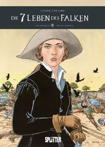 Buchcover und Innenansicht für das Buch: Les 7 vies de l'epervier - troisieme cycle 2