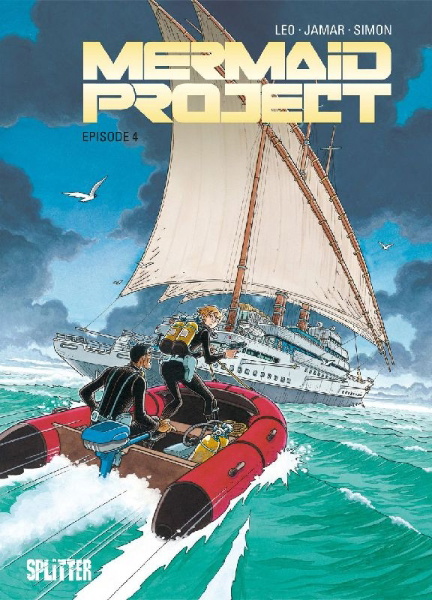 Buchcover und Innenansicht für das Buch: Mermaid Project