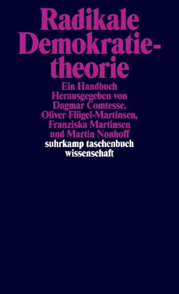 Buchcover und Innenansicht für das Buch: Radikale Demokratietheorie