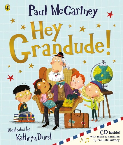 Buchcover und Innenansicht für das Buch: Hey Grandude!