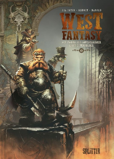 Buchcover und Innenansicht für das Buch: West Fantasy 1