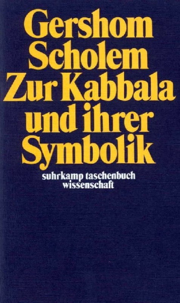 Buchcover und Innenansicht für das Buch: Zur Kabbala und ihrer Symbolik