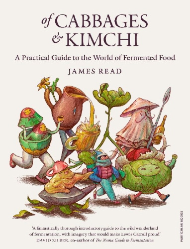 Buchcover und Innenansicht für das Buch: Of Cabbages and Kimchi