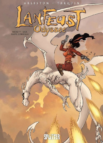 Buchcover und Innenansicht für das Buch: Lanfeust Odyssee. Band 9