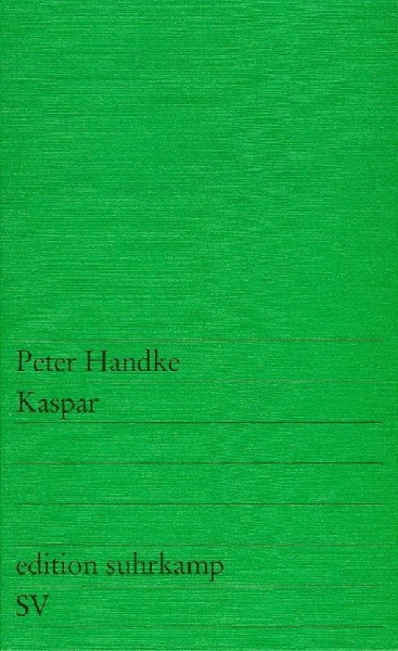Buchcover und Innenansicht für das Buch: Kaspar
