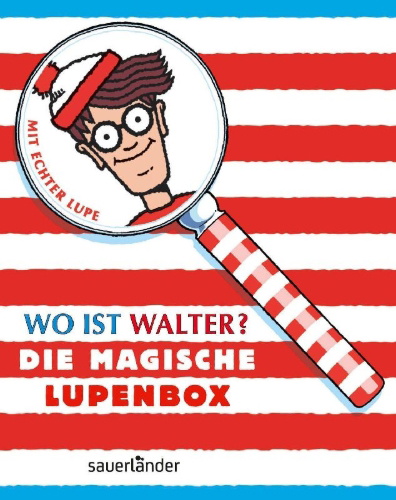 Buchcover und Innenansicht für das Buch: Wo ist Walter Lupenbox