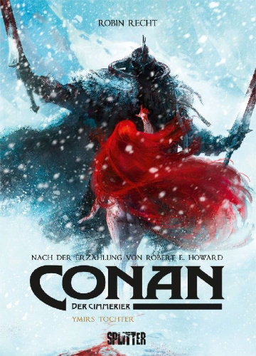 Buchcover und Innenansicht für das Buch: Conan der Cimmerier: Ymirs Tochter