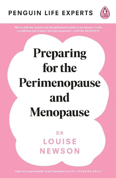 Buchcover und Innenansicht für das Buch: Preparing for the Perimenopause and Menopause