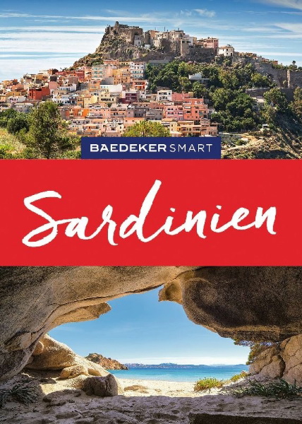 Buchcover und Innenansicht für das Buch: Baedeker SMART Reiseführer Sardinien