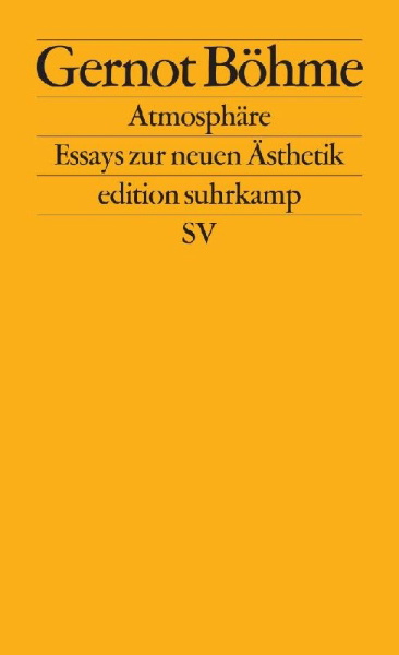 Buchcover und Innenansicht für das Buch: Atmosphäre