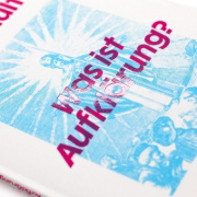 Buchcover und Innenansicht für das Buch: Was ist Aufklärung?