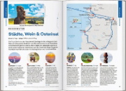 Buchcover und Innenansicht für das Buch: LONELY PLANET Reiseführer Chile & Osterinsel