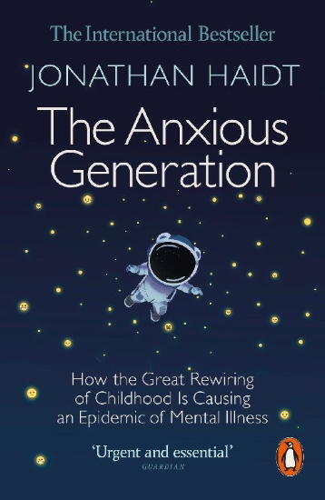 Buchcover und Innenansicht für das Buch: The Anxious Generation