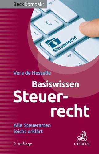 Buchcover und Innenansicht für das Buch: Basiswissen Steuerrecht