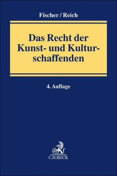 Buchcover und Innenansicht für das Buch: Das Recht der Kunst- und Kulturschaffenden