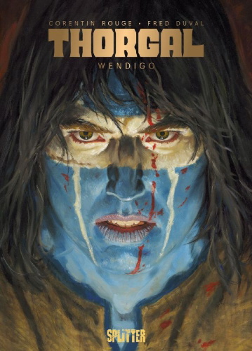 Buchcover und Innenansicht für das Buch: Thorgal Saga: Wendigo