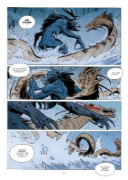 Buchcover und Innenansicht für das Buch: Thorgal Saga: Wendigo