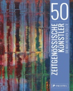 Buchcover und Innenansicht für das Buch: 50 zeitgenössische Künstler, die man kennen sollte